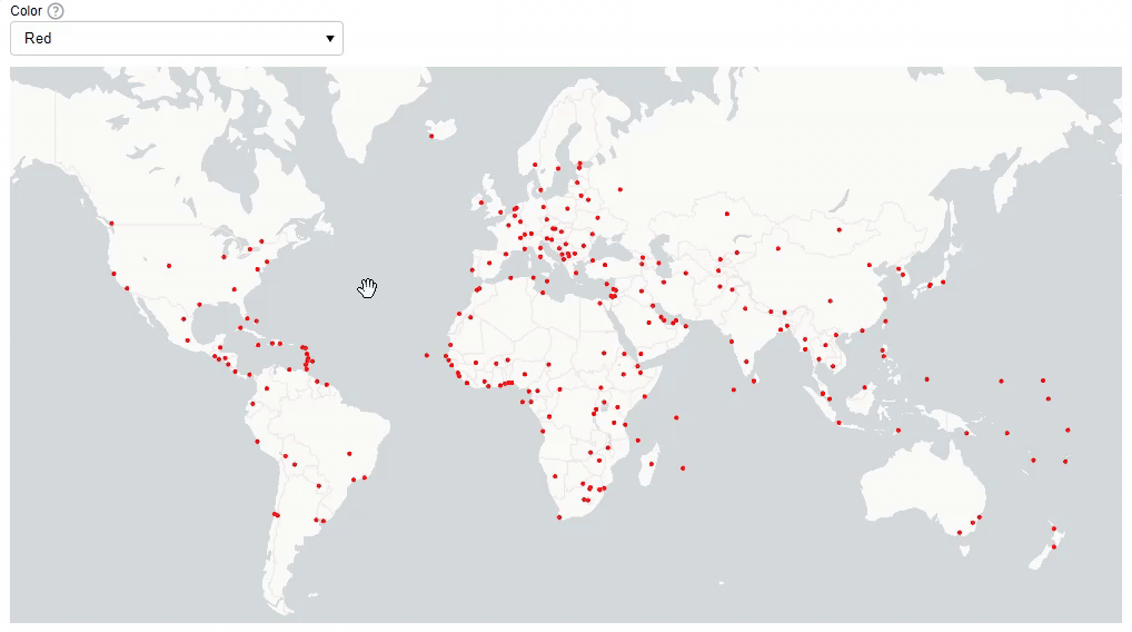 In place update of map in Panel