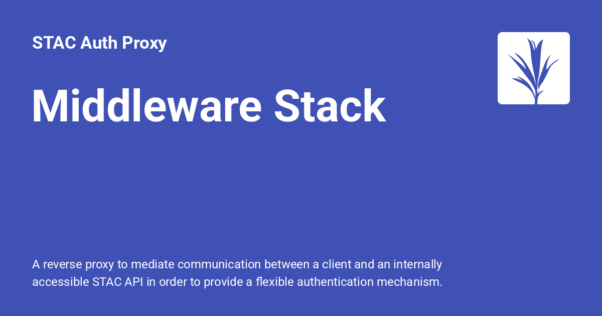 Middleware Stack - STAC Auth Proxy