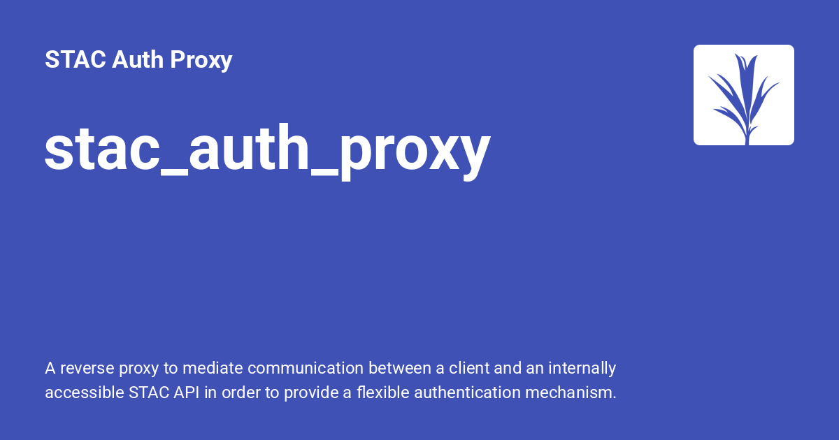 stac_auth_proxy - STAC Auth Proxy