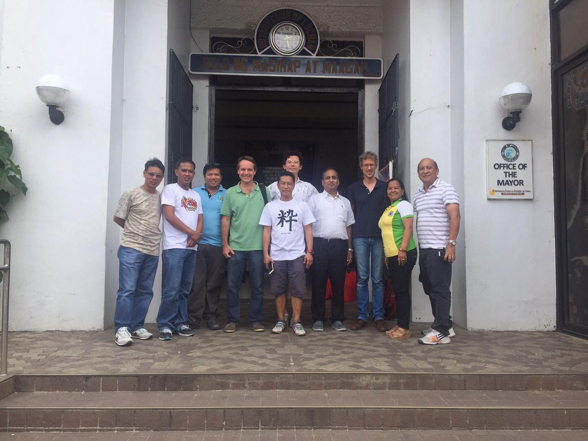 A warm welcome by the municipality of Lucban. Photo by Kai Kaiser.