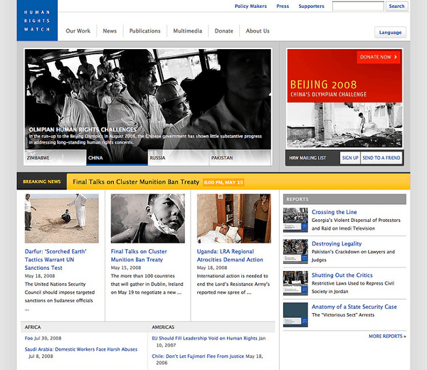 Homepage