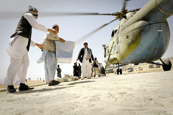 Opening data on the ground in Afghanistan