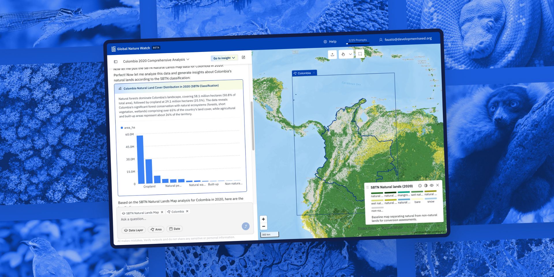 Insights and musing from Development Seed - Global Nature Watch Turns Data into Environmental Intelligence