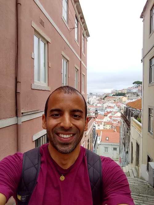 Wille exploring Lisbon