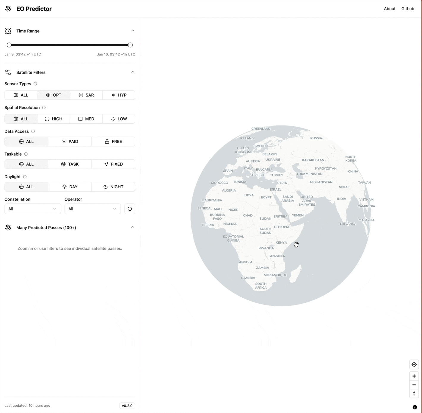 Video of EO Predictor