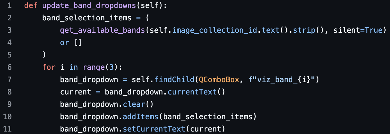 Earth Engine Image Collection ID input